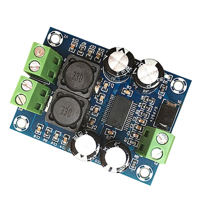Scheda Amplificatore Digitale TPA3116 100W Mono, Modulo Per Subwoofer 12-24V, Con Regolazioni, Per Altoparlanti Fai Da Te