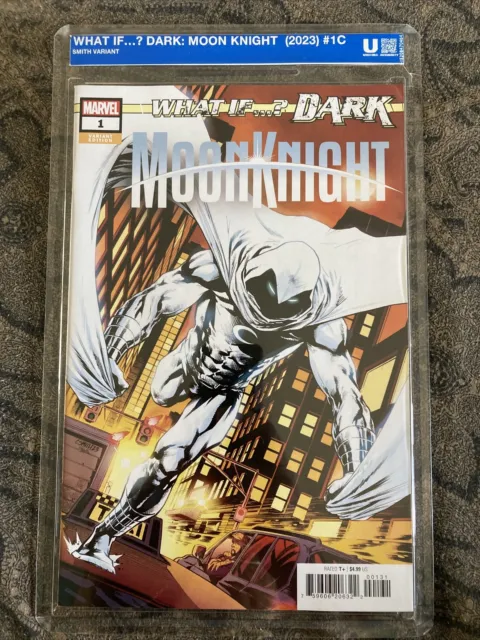 What If.? Dark Moon Knight #1 *SOFT SLABBED !!!* Cory Smith Variant, Mint