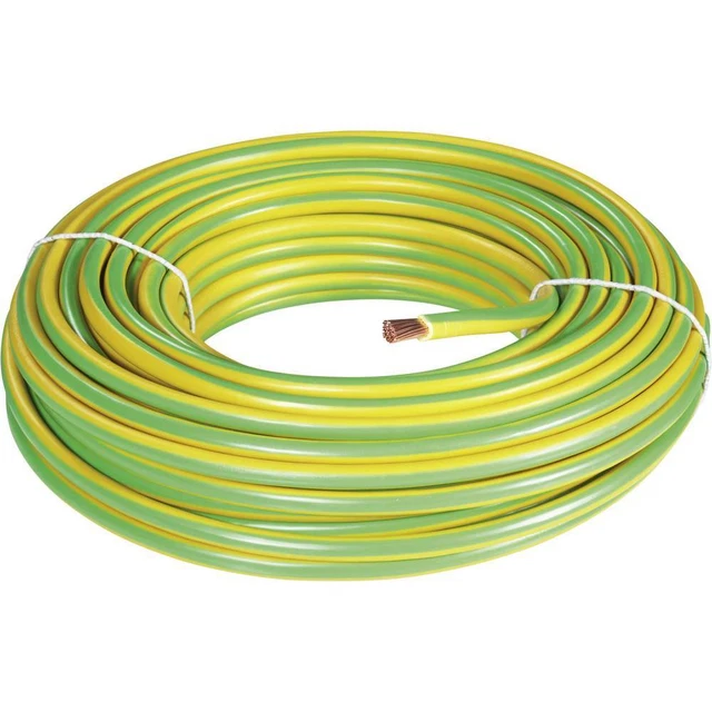 Câble de mise à la terre BKL Electronic 1502034/25 H07V-K 16 mm² vert, jaune 25