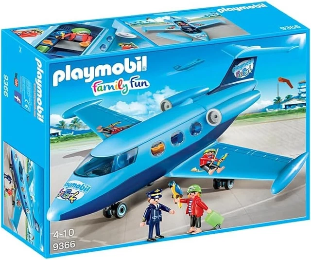 Playmobil 9366 – Avion Du Parc D'attractions, Fun Park Plane, Neuf Sous Blister