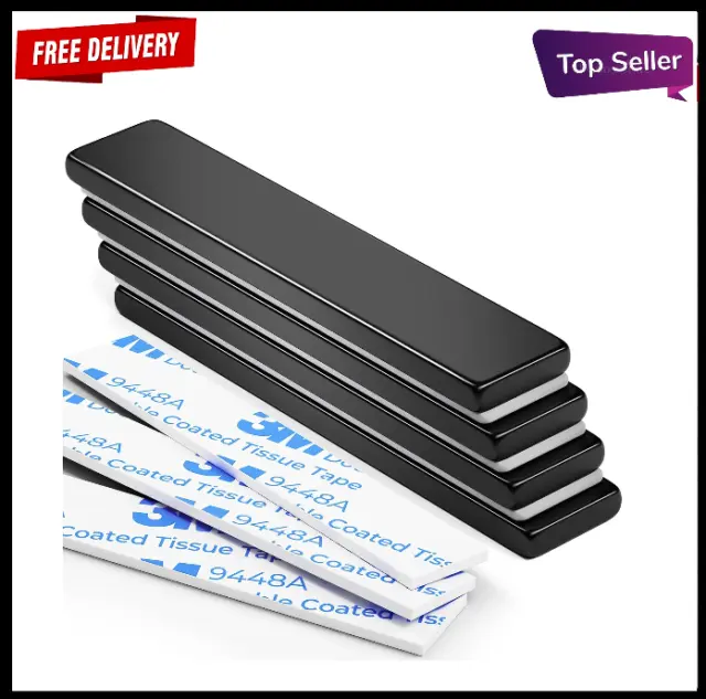 3pcs Magnetic Sheets With Adhesive Backing 11 7 8 27 Inch Flexible Magnetic  Paper With Strong Self Adhesive Sticky Magnet Sheets For Photo And Picture  Magnets Stickers Refrigerator Decoration