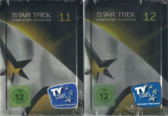 Star Trek Raumschiff Enterprise Season 1.1-3.2  6 Steelbooks Neu OVP Deutsche A.