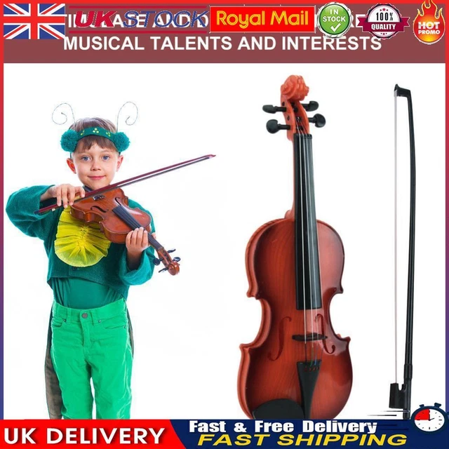Acoustic Violin Toy Adjustable String Simulation Musical Instrument Kid Gifts