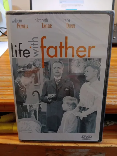 Life With Father 1947 (DVD 2003) Elizabeth Taylor, Irene Dunne Rare! New Sealed