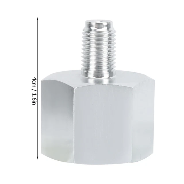 Adaptador regulador de CO2 de aluminio 3/8 a CGA320 conector accesorios de montaje MX