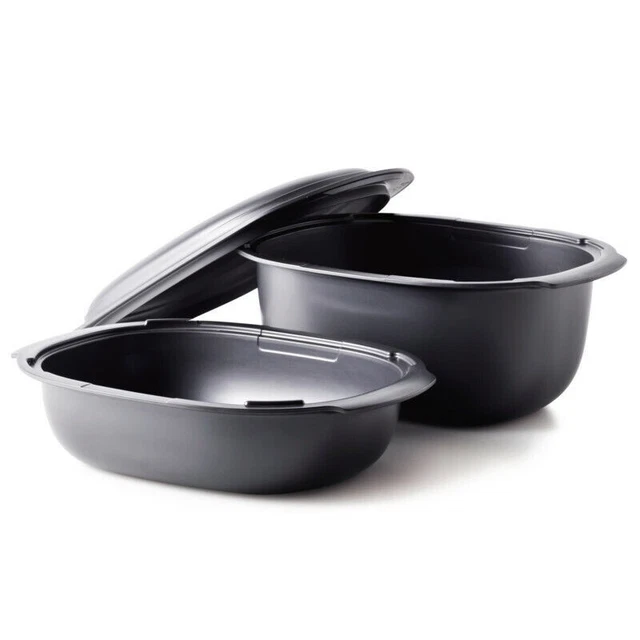 Pentola Riso Microonde 2.6L Fornello A Vapore Per Riso Da Microonde – Senza BPA, 2,6 Litri, Colore Rosso Utensile Cucina Sana Microonde