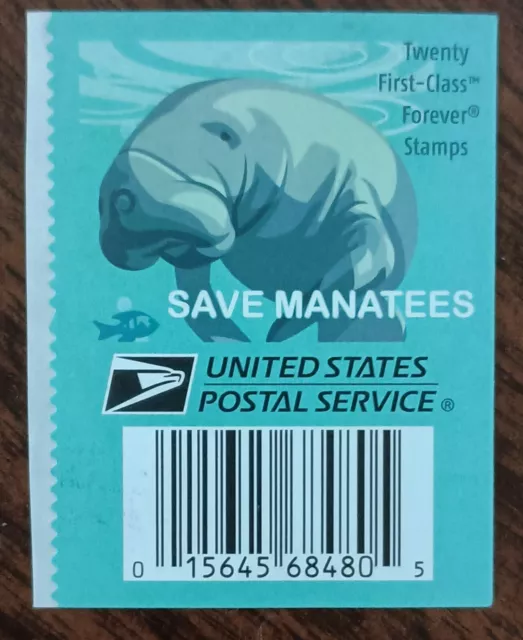 BEC-004 * 2024 MANATEE US Postage Stamp BLK of 4 BULLSEYE First Day Cancel  FDC