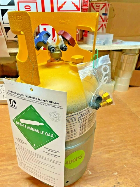 Refrigerant Recovery Tank, Manchester, 30 Lb. Fresh Date Code, Good For 400psi