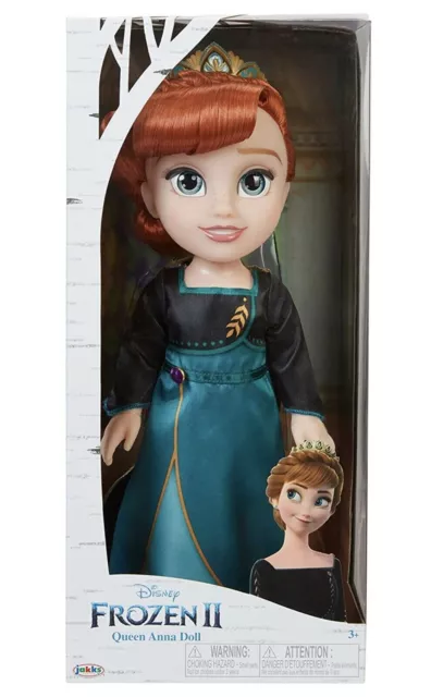 Neu Jakks Pacific Frozen 2 - Königin Anna Puppe 35 cm