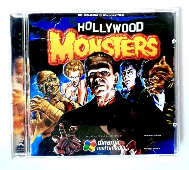 Hollywood Monsters Videojuego Completo Perfecto Estado Pc Cd Rom