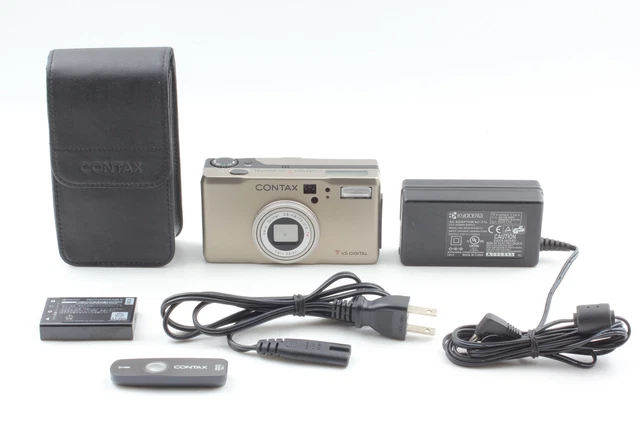 CONTAX TVS DIGITAL Compact Digital Camera From Japan