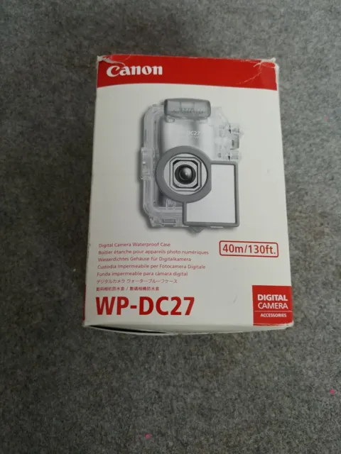 Canon WP-DC27 Underwater Case Waterproof Housing Diving Camera For IXUS 980IS