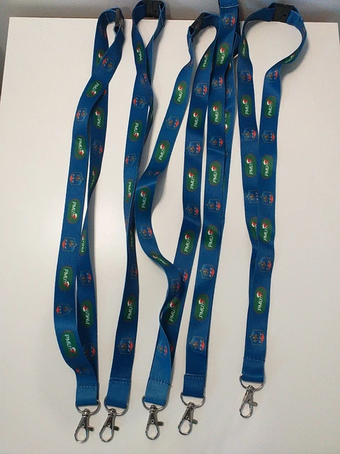 Lot De 3 Tours De Cou / Lanières FFF Foot - Fabriqué En France - Occasion