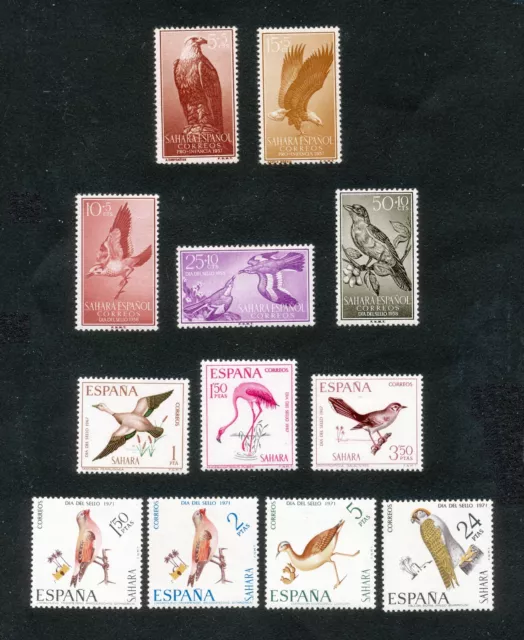 ESPAGNE (SAHARA) - FAUNE Oiseaux - 1957 à 1971