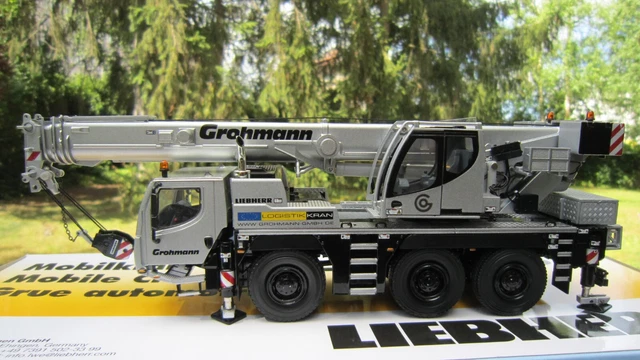 Miniature Grue Mobile Liebherr LTM 1050 WSI 1/50 - GROHMANN - Neuve En Boîte