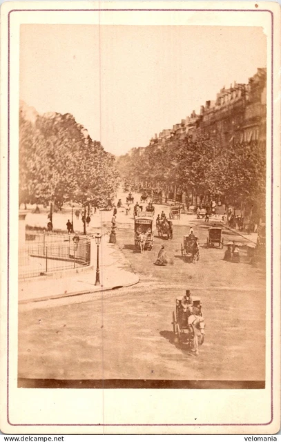 Photo Albuminée D'époque - Vicomte Victor De Simard De Pitray - Format Cdv 6x10,5cm - France