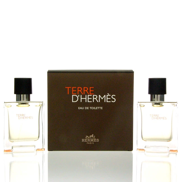 Hermes Terre D Hermes Eau de Toilette Spray Doppelpack 2x 50 ml = 100 ml Herren