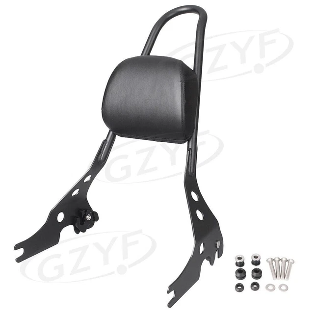 Detachable Sissy Bar Passenger Backrest Pad Fit Harley Street 750 500 2015 2016