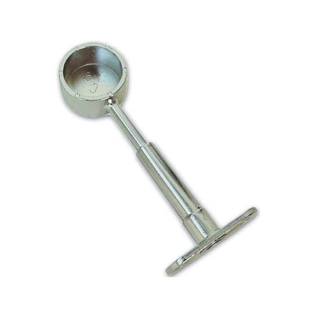 Reggitubo Tondo In Nylon Per Armadio - Ø 18mm Bianco Fissaggio Laterale - Confezione Da 20 Pezzi - Foto 6