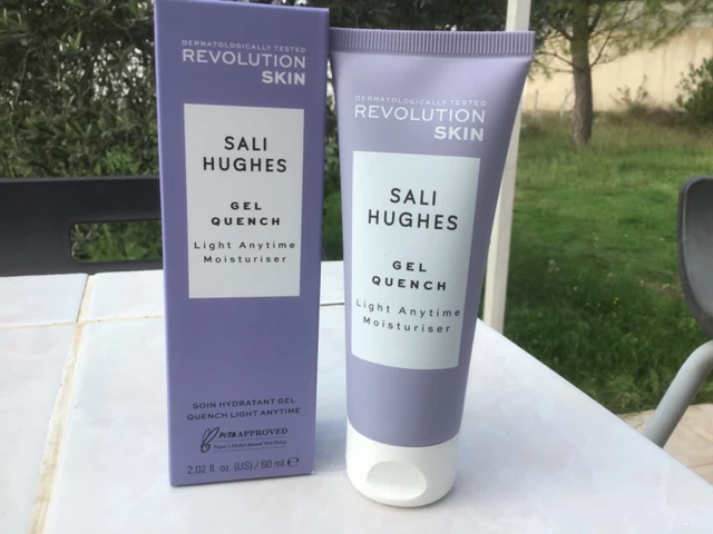 Crème Hydratante Visage Sali Hughes Gel Quench - 60 Ml - Formule Riche En Acide Hyaluronique