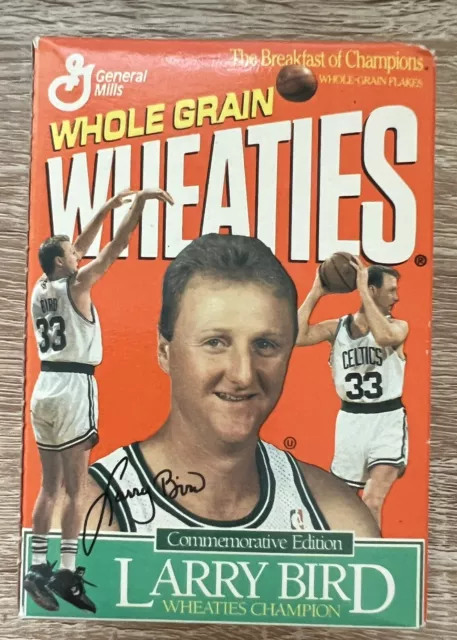 Wheaties 1993 Commemorative Edition Champions Larry Bird Small Box New Sealed KS