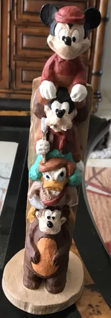 Vintage Walt Disney World Wilderness Lodge 10.5" Totem Pole