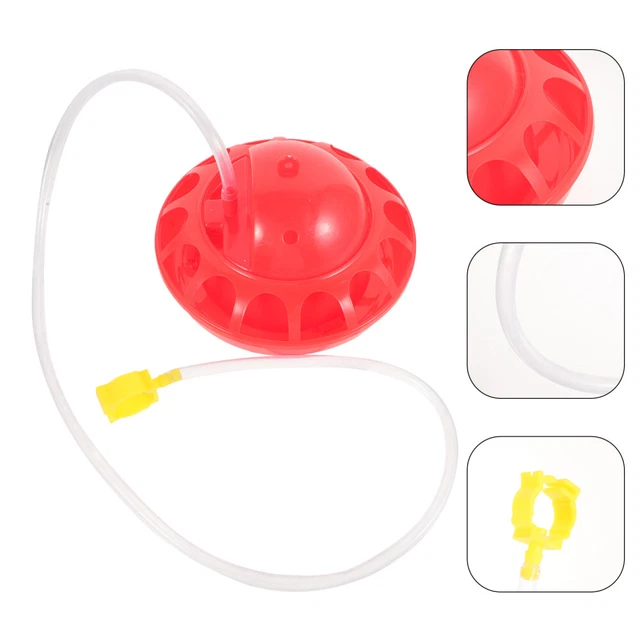 Conector automático de alimentación de pollitos dispensador de alimento para equipos de pollos