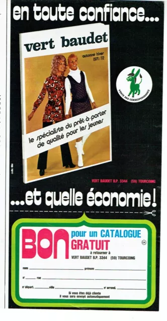 1971 Advertising 0623 Baudet Green Advertising Sale As Catalog