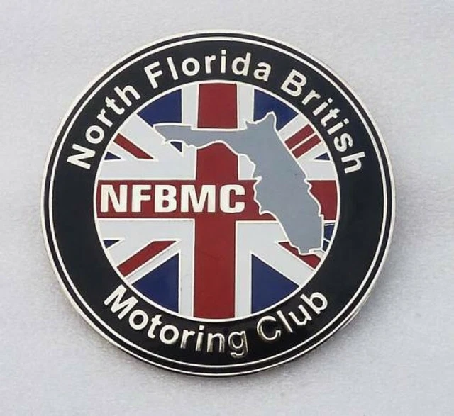 Nord Floride Britannique Automobile Club Voiture Grill Badge Emblème MG Jaguar