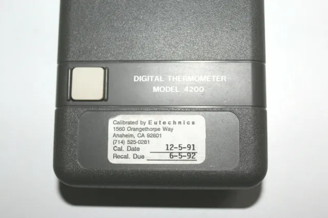 Abbot Diagnostics Digital Thermometer Model 4200 2