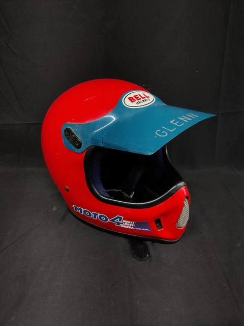 Vintage Bell Moto 4 Helmet FOR SALE! - PicClick