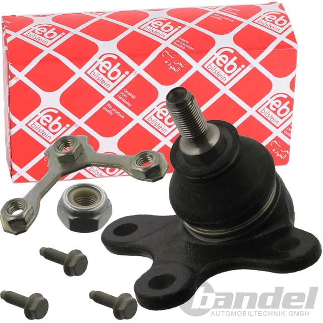 Kit De Roulement Febi Bilstein - Pour Fiat 500, Panda, Ford Ka, Etc. - Dimensions 66x35x33 Mm - Roulement à Billes Contact Oblique, Joint NBR