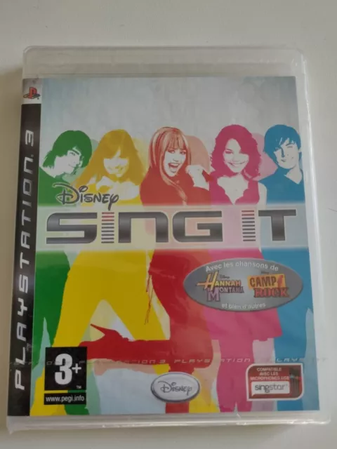 SING IT High School Musical 3 - PS3 NUOVO SIGILLATO ITALIANO New Sealed PlayStat