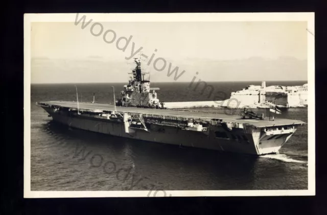 nb0278 - Royal Navy Aircraft Carrier - HMS Centaur R06 - photograph