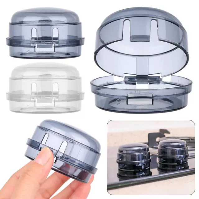 Transparent Oven Lock Lid Gas Stove Protector Knob Cover Child Protection