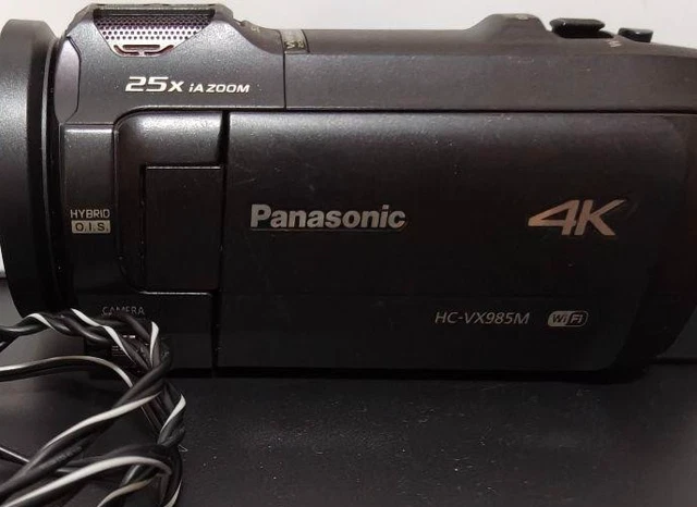 4Kビデオカメラ】Panasonic HC-VX985M-K