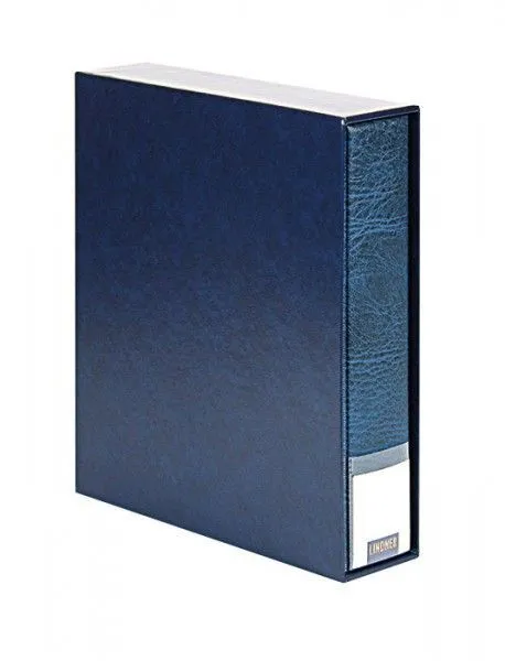 Lindner Ringbinder-Set Blau Publica M 3532-B Neu