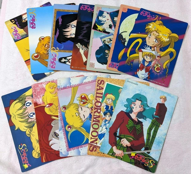 Sailor Moon Jumbo Card 12 Sheet Set