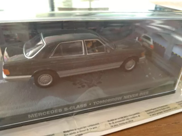 1/43 James Bond car Collection N°62    Mercedes S-Class  Tomorow Never Die