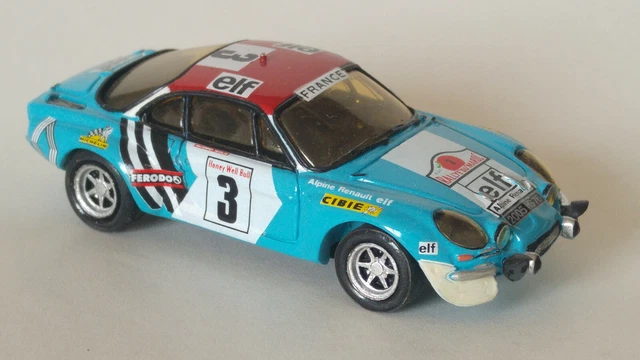 DECALS 1/32 REF 4334 Alpine Renault A110 Andruet Rallye Monte Carlo