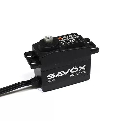 New Savox SC-1257TG Black Edition High Speed Digital Servo