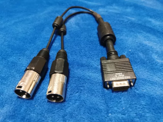 Harmonic Ellipse AES Audio Cabel/W 2 XLR (m) und Db25 Stecker 093-0227-001