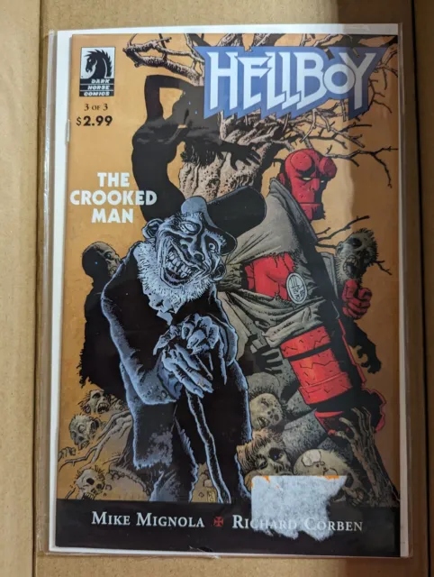 Hellboy: The Crooked Man #1 - #3 VF-NM; Dark Horse | Richard Corben NEW MOVIE