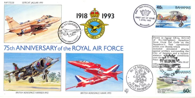 75th Anniverary of the RAF - RAF (75) 28 - No. 54 Squadron - 100 Only !