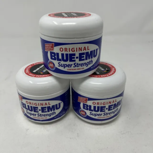 Blue-Emu Original - Super Strength - 4oz Tropical Cream 3-Pack 3/2024