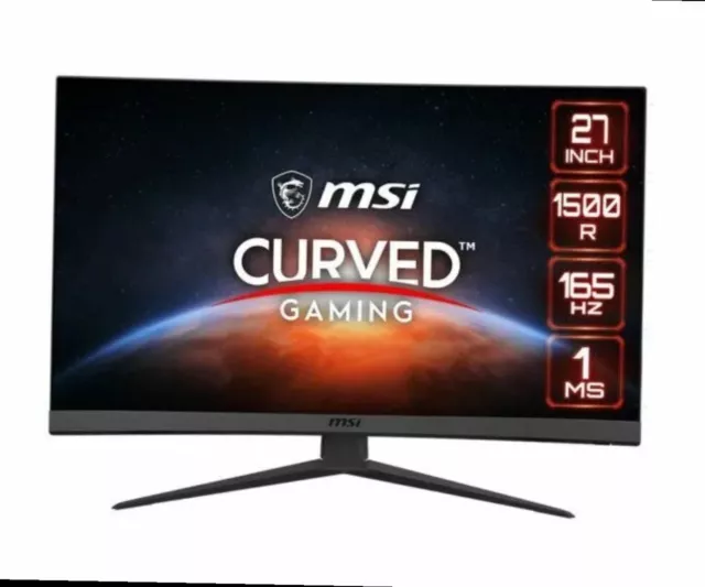 Gaming Monitor ✔️MSI Optix G27C4 27” 1500R Curved Widescreen LCD Monitor