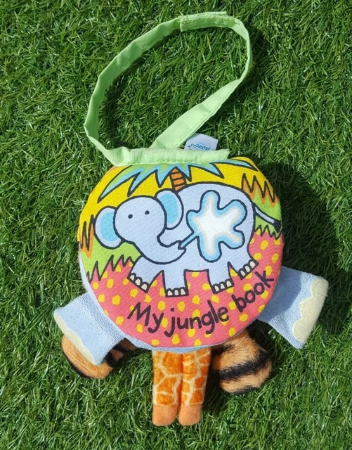 Jellycat - My Jungle Book - Baby Sensorial Pram Suave Juguete - Anne Wilkinson