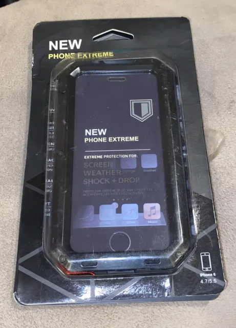 iPhone 6 + 6S Extreme Premium Protection TAKTIK Case Shockproof Dustproof *NEW