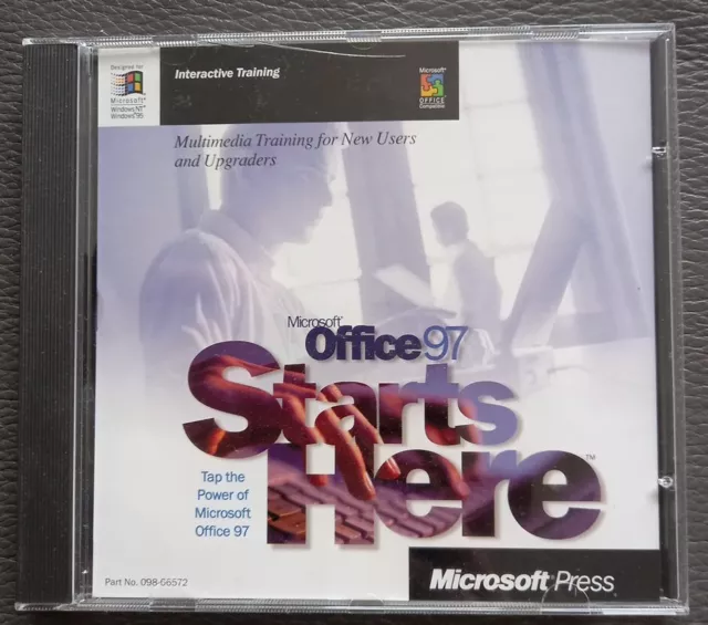 Microsoft Office 97 Starts Here - Interactive Training CD 1997