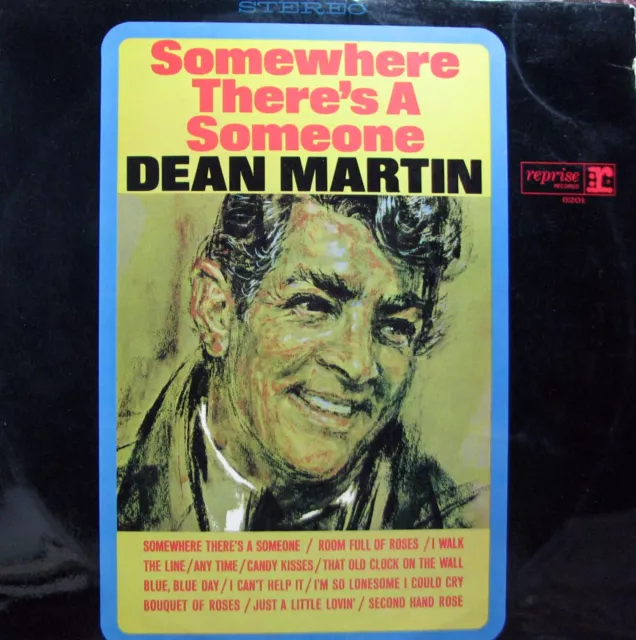 DEAN MARTIN Somewhere There's A Someone LP [1966 Stereo]  SirH70